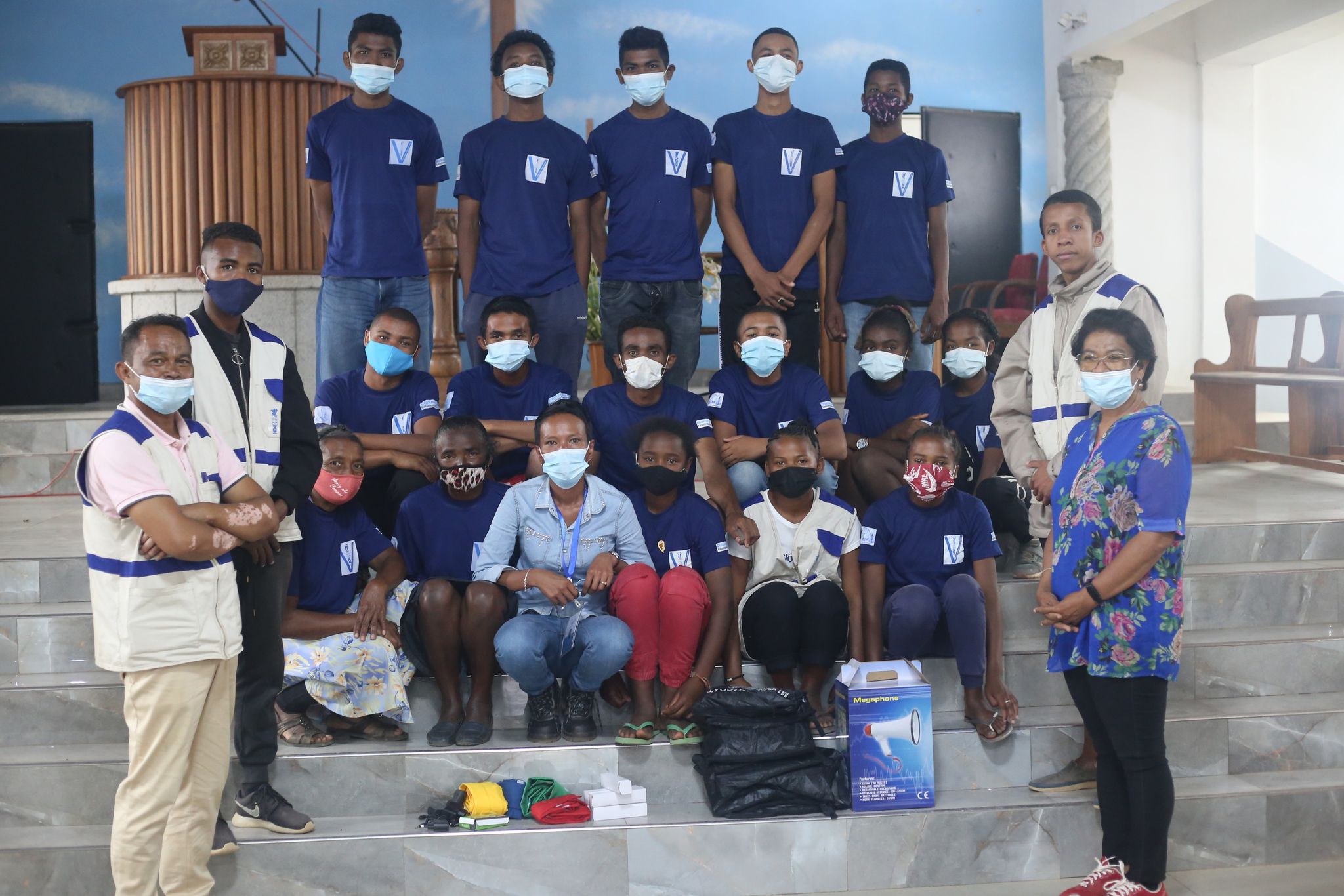 Allocation of volunteer kits