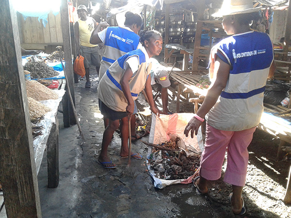 Pilot project for cyclone preparedness for affected communities with FJKM volunteers